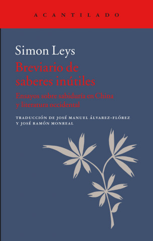 Carte El libro de los saberes inútiles SIMON LEYS