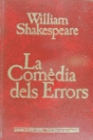 Knjiga La comedia dels errors William Shakespeare
