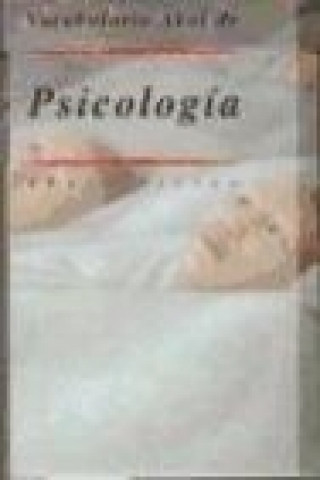 Kniha Vocabulario de psicología Henri Piéron