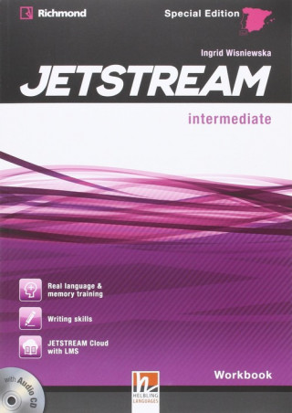 Kniha JETSTREAM INTERMEDIATE [B1] WBK + AUDIO + e-ZONE Richmond 