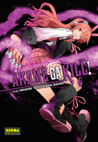 Kniha AKAME GA KILL! 06 TETSUYA TASHIRO TAKAHIRO