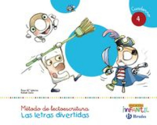 Livre Las letras divertidas Cuaderno 4 