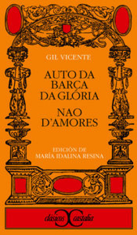 Książka Auto de barca da glória ; Nao d'amores Gil Vicente