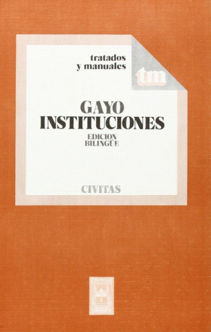 Книга Instituciones Cayo Gayo