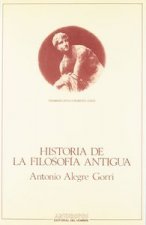 Kniha Historia de la filosofía antigua Antonio Alegre
