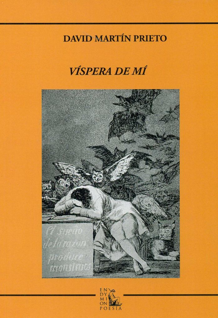Book Víspera de mí Martín Prieto