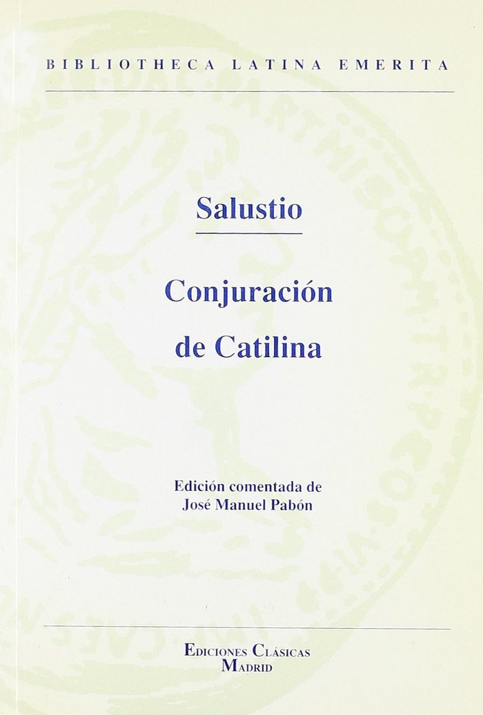 Carte Conjuración de Catilina Cayo Salustio Crispo