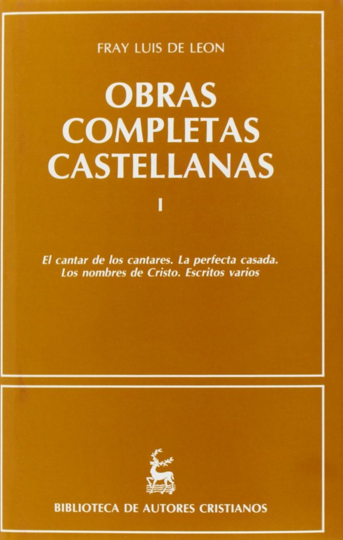 Buch Obras completas castellanas de Fray Luis de León. (T.1) Luis de León