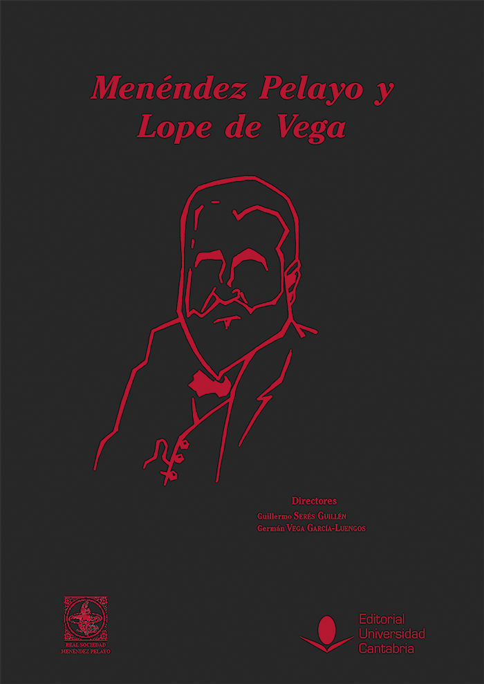 Kniha Menéndez Pelayo y Lope de Vega 