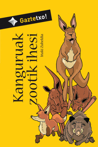 Kniha Kanguruak zootik ihesi 