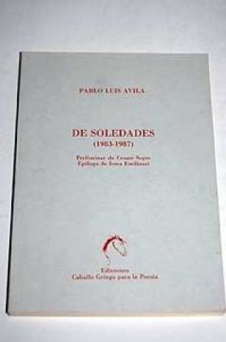 Carte De soledades Pablo Luis Ávila Molina