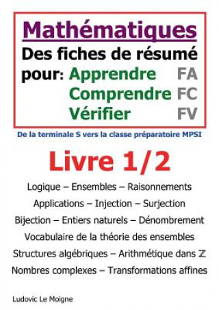 Könyv Mathematiques terminale S vers mpsi Ludovic Le Moigne