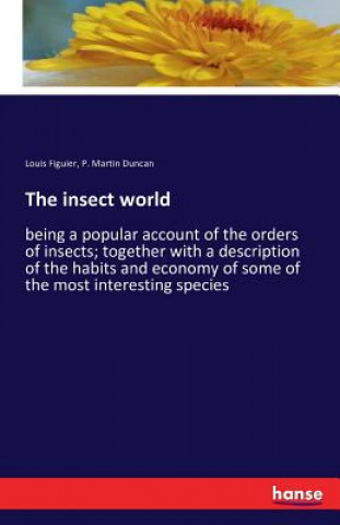 Książka insect world Louis Figuier