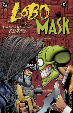 Kniha Lobo versus Maska a další řežba Alan Grant