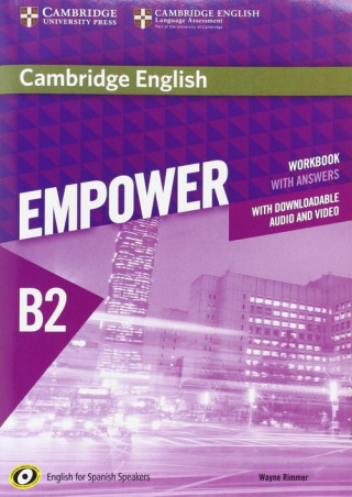 Kniha Cambridge English Empower for Spanish Speakers B2 Workbook with Answers, with Downloadable Audio and Video 