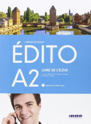 Kniha EDITO A2 ELEVE+CD+DVD 