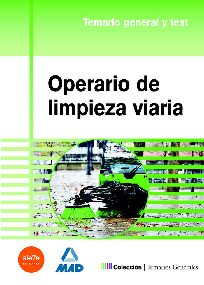 Kniha Operario de limpieza viaria. Temario general y test 