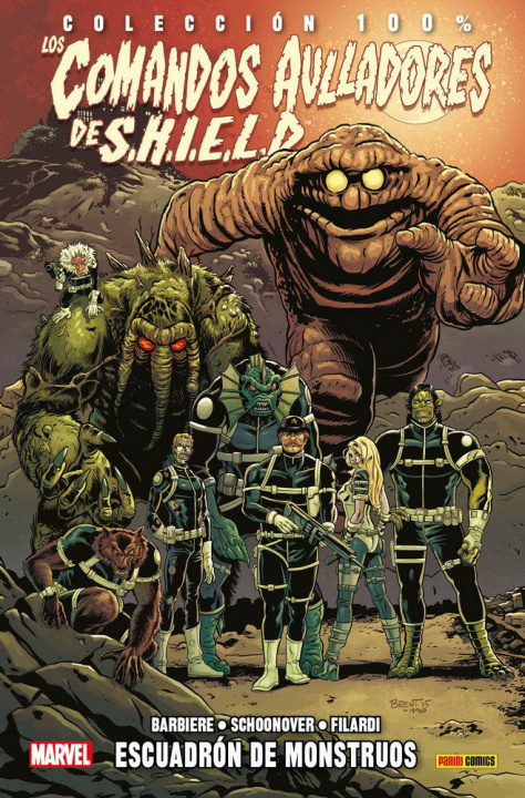 Kniha Los Comandos Aulladores De S.H.I.E.L.D. Escuadrón De Monstruos 