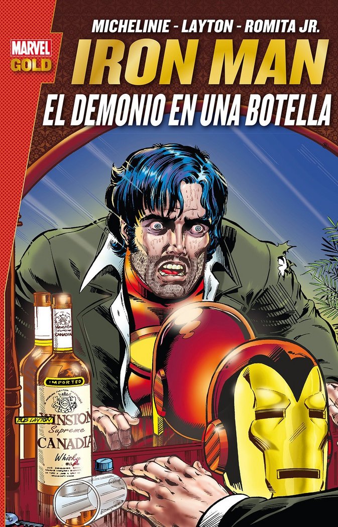 Książka IRON MAN: EL DEMONIO EN UNA BOTELLA (MARVEL GOLD) 