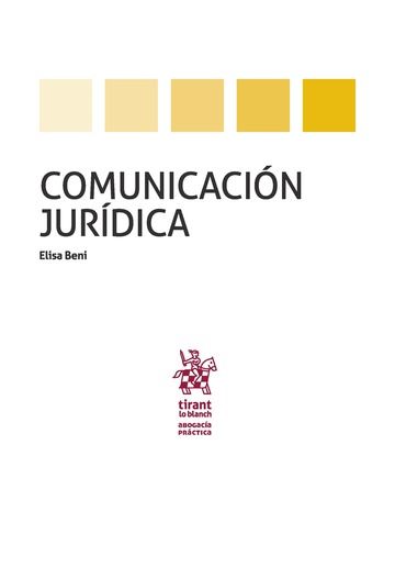 Книга Comunicación Jurídica 