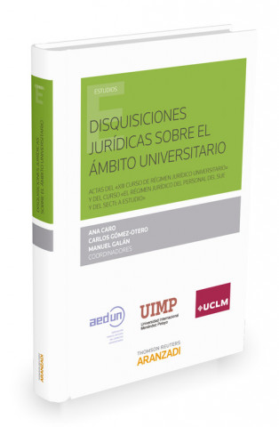 Kniha DISQUISICIONES JURIDICAS SOBRE EL AMBITO UNIVERSITARIO 