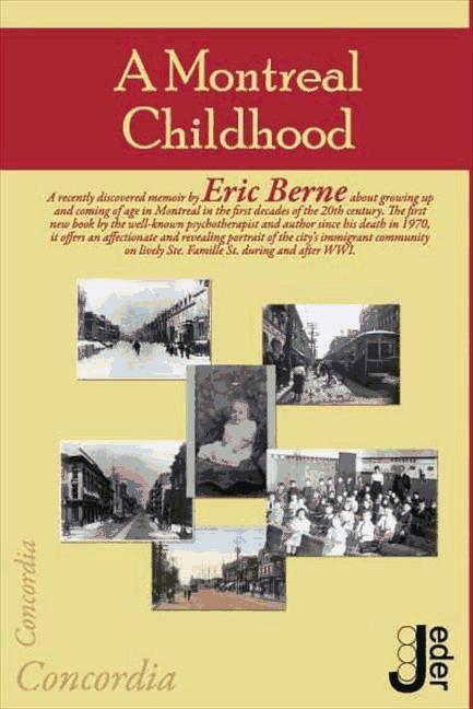 Kniha A Montreal childhood Eric Berne
