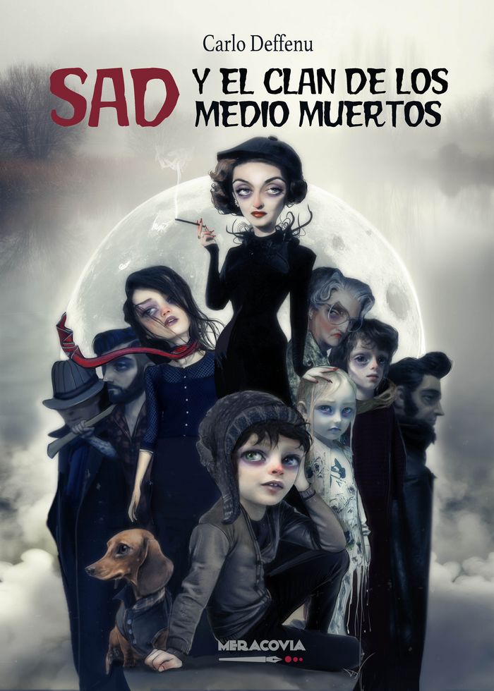 Książka Sad y el clan de los medio muertos 