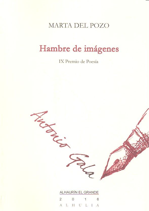 Βιβλίο hambre de imágenes. IX Premio de poesía 