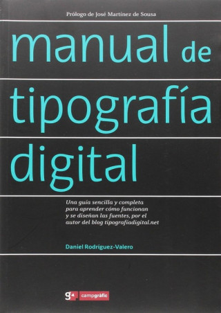 Kniha Manual de tipografía digital 
