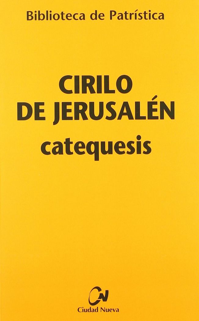 Libro Catequesis Santo Cirilo
