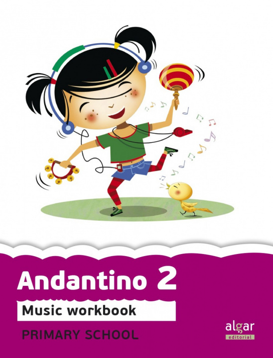 Kniha Andantino 2 Workbook: Music workbook 