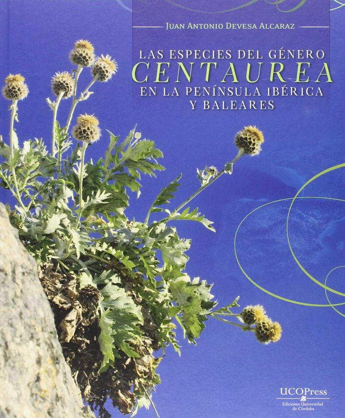 Carte Las especies del género "centaurea" en la Península Ibérica y Baleares 