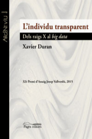 Kniha L'individu transparent XAVIER DURANO