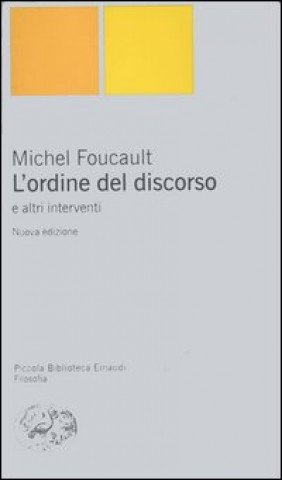 Buch L'ordine del discorso e altri interventi Michel Foucault