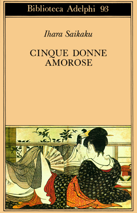 Book Cinque donne amorose Ihara Saikaku