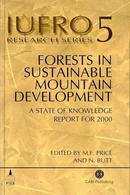 Könyv Forests in Sustainable Mountain Development M. Price