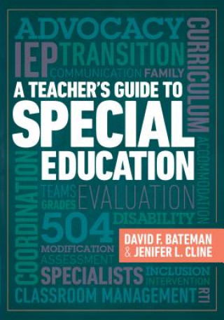 Kniha Teacher's Guide to Special Education David F. Bateman