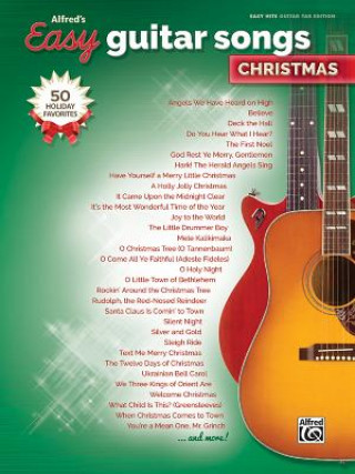 Kniha Alfred's Easy Guitar Songs -- Christmas: 50 Christmas Favorites Alfred Music