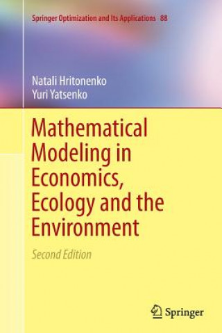 Книга Mathematical Modeling in Economics, Ecology and the Environment Natali Hritonenko