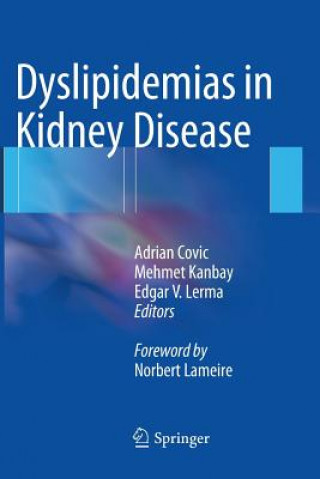 Livre Dyslipidemias in Kidney Disease Adrian Covic