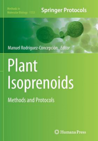 Książka Plant Isoprenoids Manuel Rodriguez Concepcion