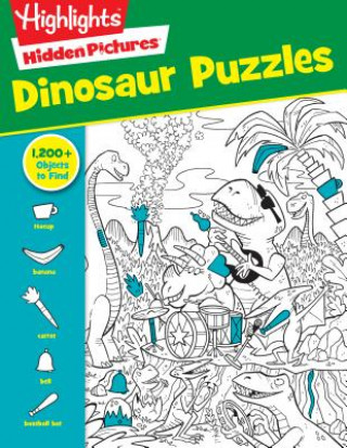 Kniha Dinosaur Puzzles Highlights