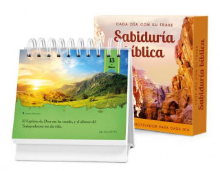Kniha Cada Dia Con Su Frase Sabiduria Biblica: Un Diario Quotebook En Practico Formato de Escritorio Brooke Wexler