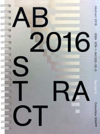 Knjiga Abstract 2016 Amale Andraos