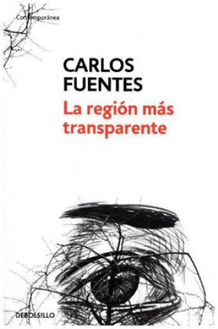 Kniha La region mas transparente Carlos Fuentes