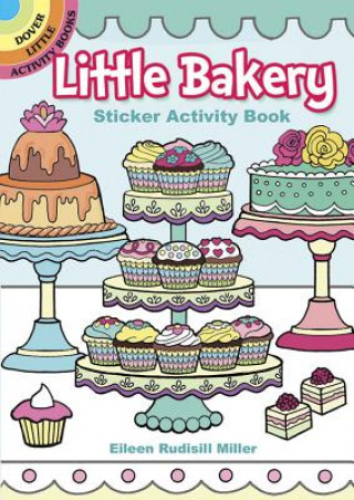 Carte Little Bakery Sticker Activity Book Eileen Rudisill Miller