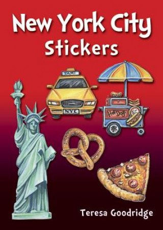 Könyv New York City Stickers Teresa Goodridge