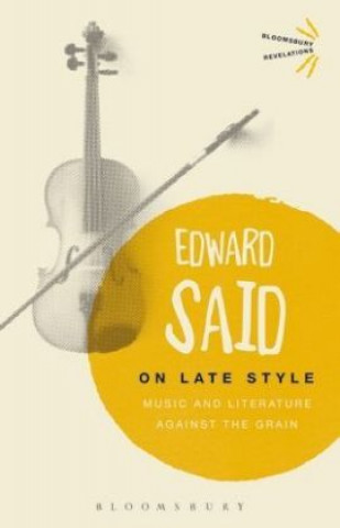 Kniha On Late Style Edward Said