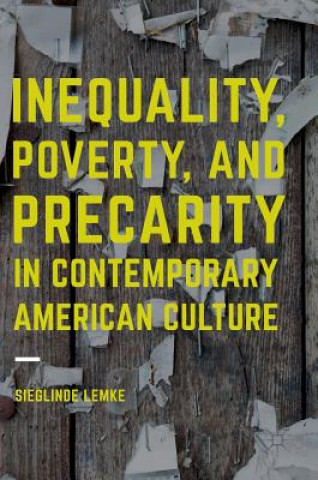 Książka Inequality, Poverty and Precarity in Contemporary American Culture Sieglinde Lemke