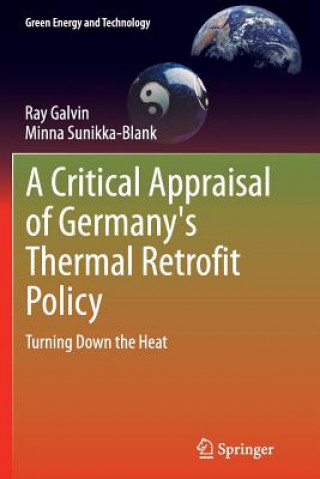 Knjiga Critical Appraisal of Germany's Thermal Retrofit Policy Ray Galvin